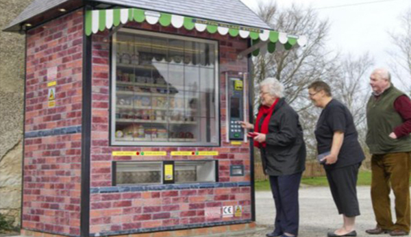 The British giant vending machine was born